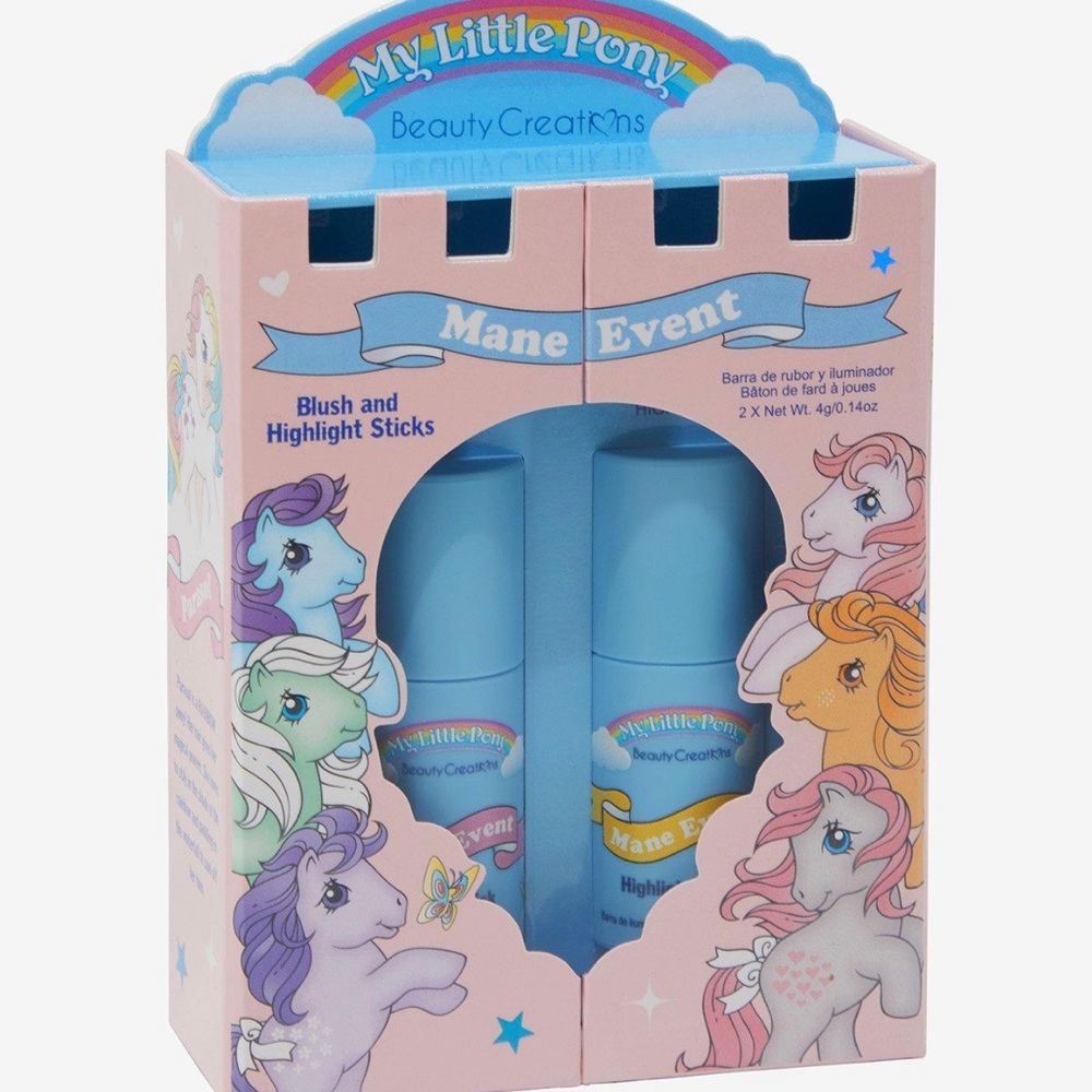 Beauty Creations x My Little Pony Mane Event Blush and Highlight Sticks Kit